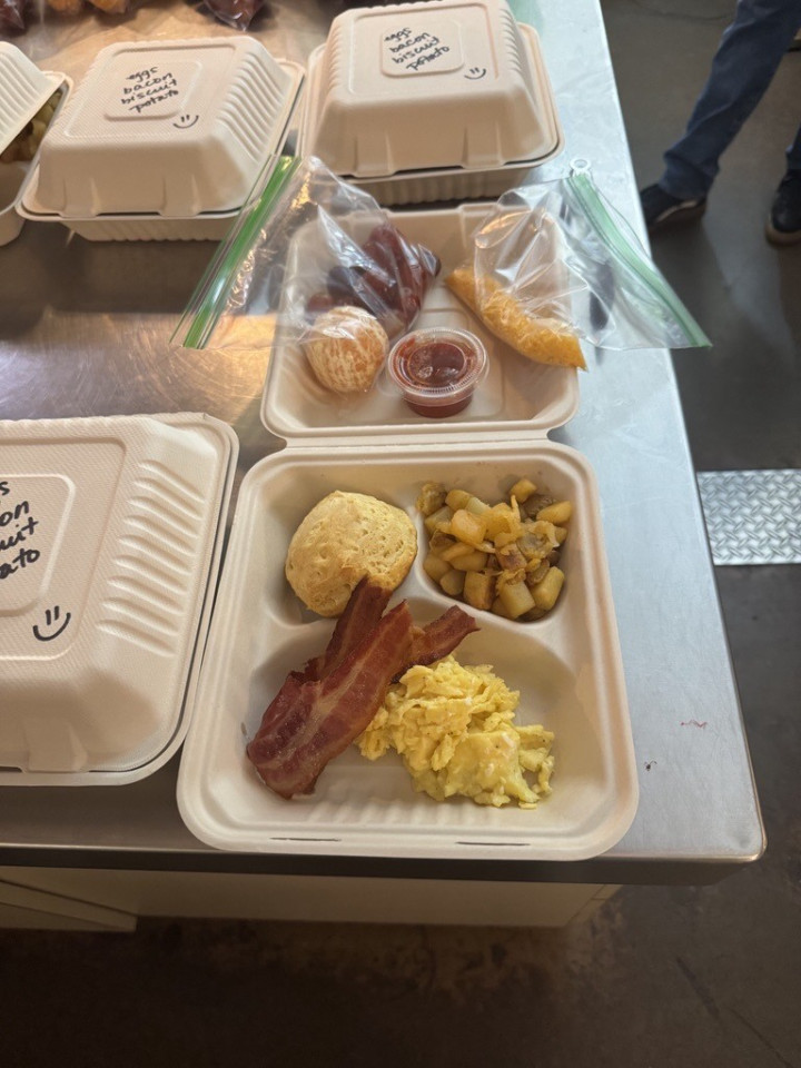  Photo of RMH plated breakfast meal